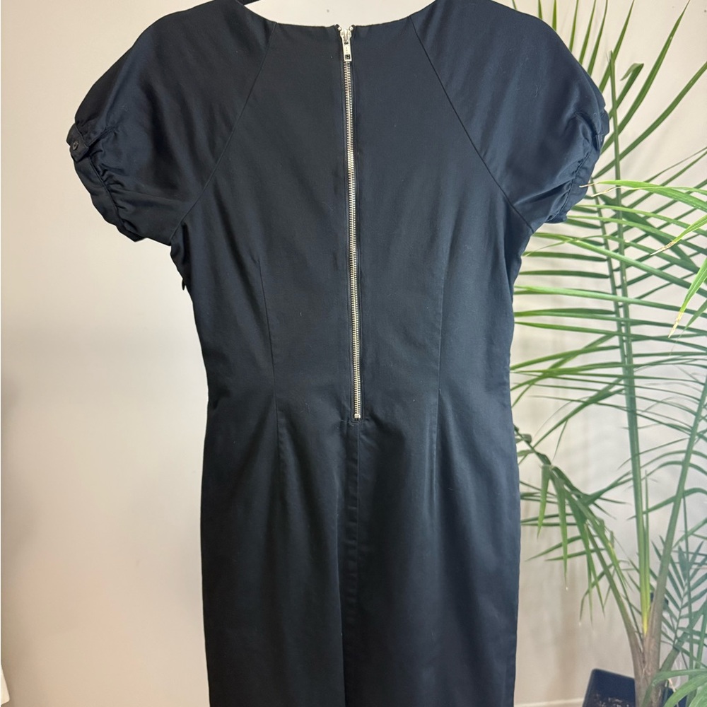 Ted Baker Black Ruffle Mini Dress - Picture 3 of 3